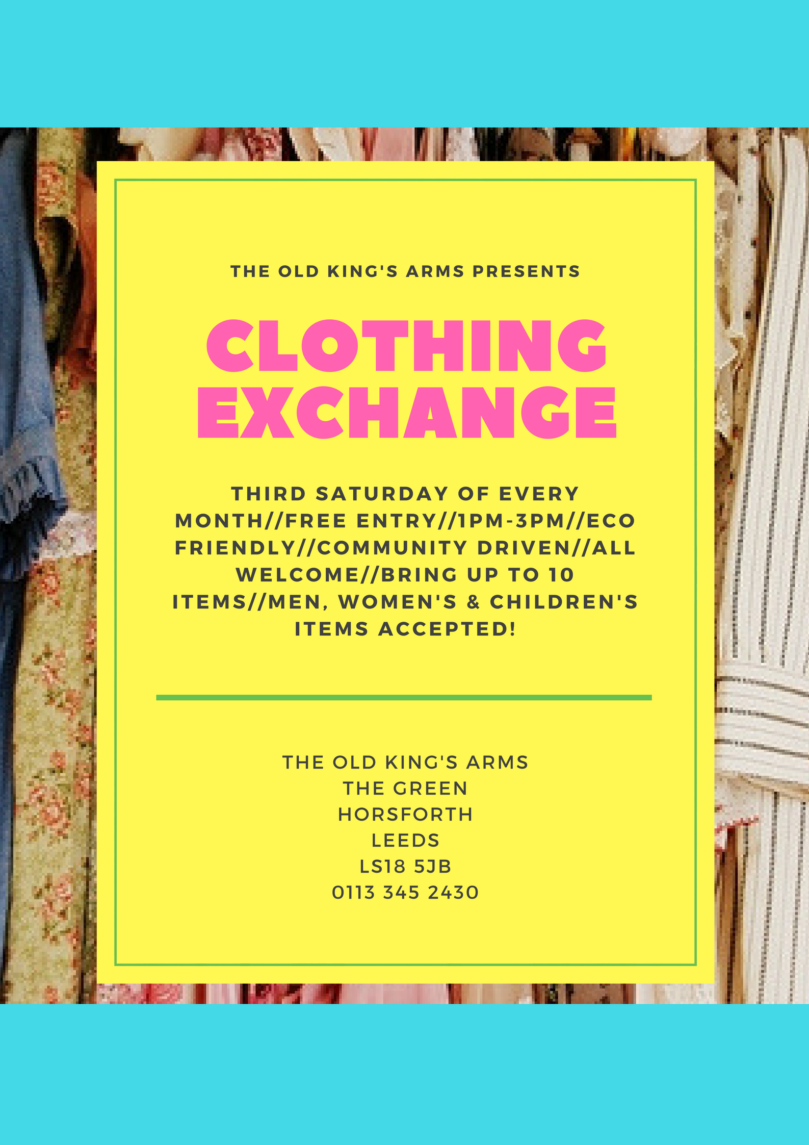 clothing exchange - The Old Kings Arms
