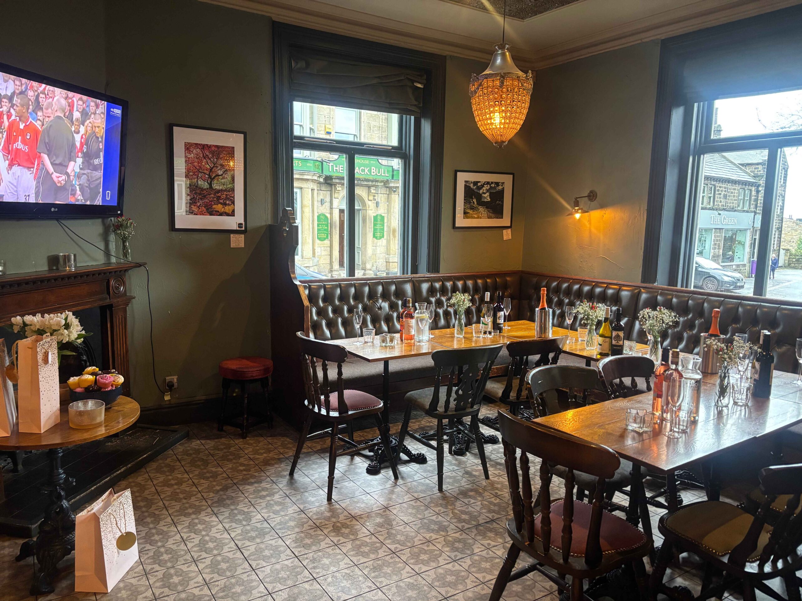 Full view of The Snug seating area